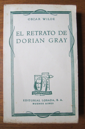 El Retrato De Dorian Gray Oscar Wilde 1940