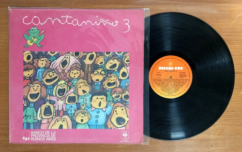 Cantaniño 3 1979 Disco Lp Vinilo