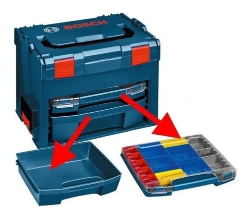 Caja De Herramientas Bosch Ls-boxx 306 3 Compartimentos