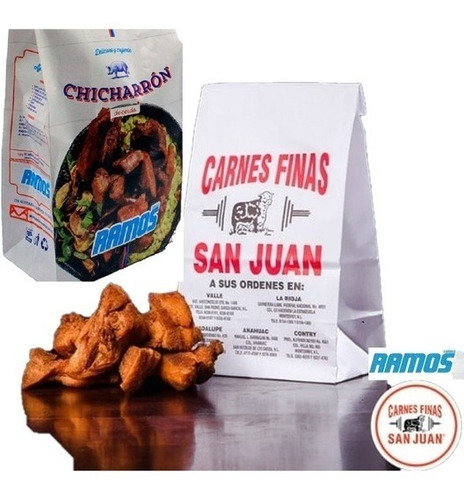 Combo Chicharrón Ramos Vs San Juan 2 Kg Deliciosos