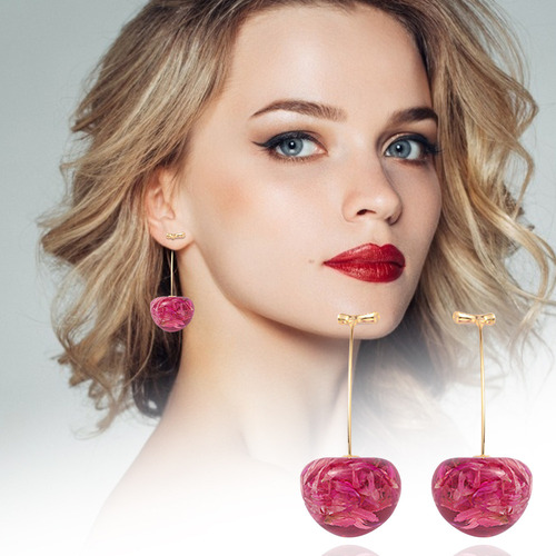 Mh Pendientes En Forma De P, Pendientes Largos Con Borlas