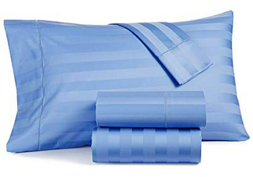 Sábanas Y Fundas - Charter Club Damask Stripe Queen 4 Pieces