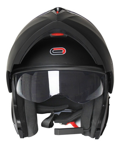 Imagen 5 de 7 de Casco Roda Revenge Negro Mate Incluye Intercomunicador