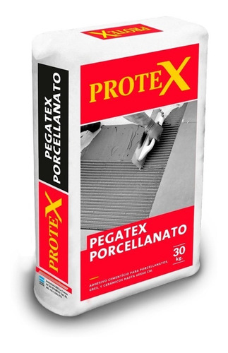 Protex Pegatex Porcellanato Adhesivo Cerámicos X 30kg