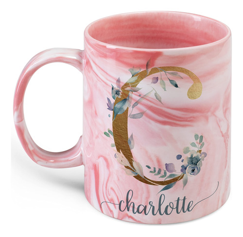 Tazas Personalizadas Marmoladas Texto Logo Souvenir