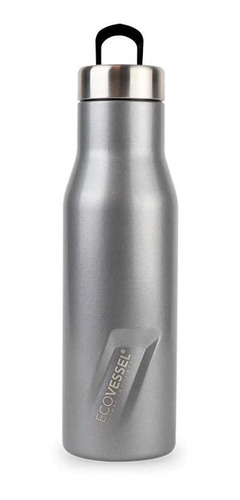 Botella Termo Insulado Aspen 473ml Gris Humo, Ecovessel