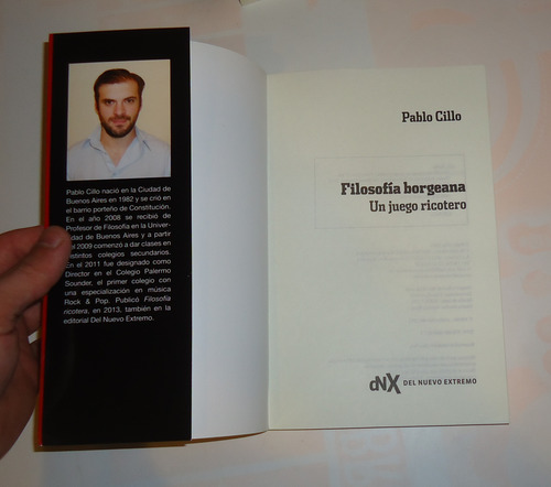 Filosofia Borgeana Un Juego Ricotero Pablo Cillo Como Nuevo (Usado)