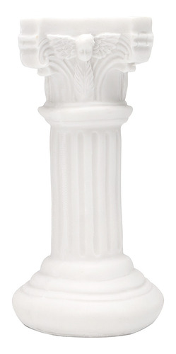 Pilar Romano Columna Griega Resina Estatuilla Base Boda Mesa