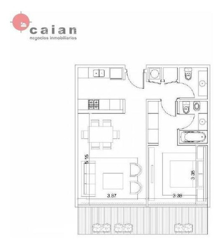 Imagen 4 de 4 de Departamento - Puerto Madero