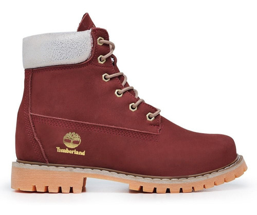 débiles escanear Lugar de nacimiento Bota Feminina Da Timberland Vermelha Botinha Vermelho | Parcelamento sem  juros