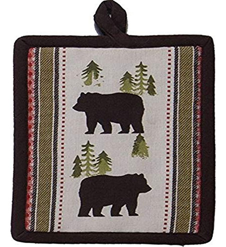 Kay Dee Designs R3312 Simple Living Bear Impreso Tejido Poth