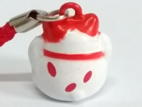 Imagem 4 de 4 de Chaveiro Maneki Neko C/ Guizo Pingente P/ Celular Ref-a Novo