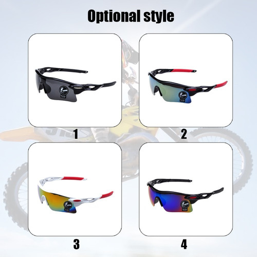 Imagen 4 de 5 de Visin Nocturna Coloridas Gafas Uv400 De Proteccin