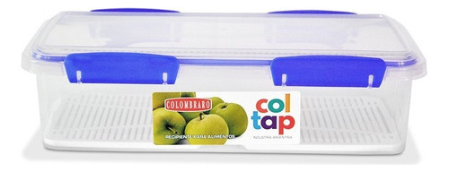 Taper Plástico Hermético Rectangular Coltap Colombraro - Mm