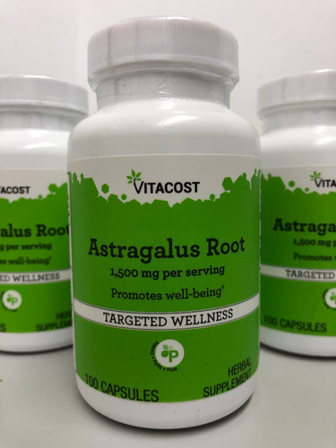 Astragalus 1500 Mg 100 Cápsulas Vitacost