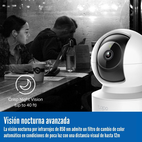 Cámara Wifi Tp-link Tapo C222 2k Qhd (2560 X 1440 Px) 4mp