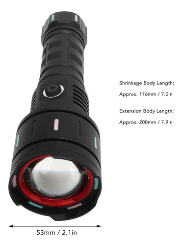 Lanterna Led Super Bright 10000lm Impermeável