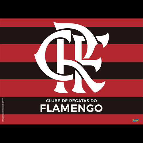 Painel Decorativo Festa Flamengo Mengão 1,40m X 1,03m 1 Unid