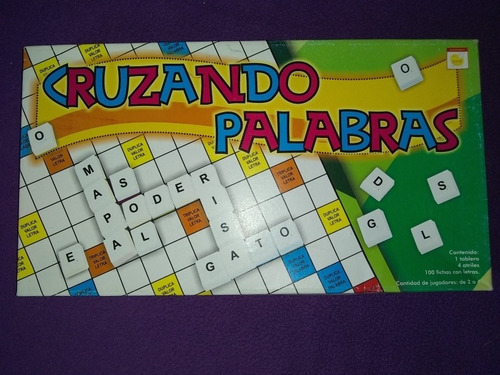 Juego De Mesa Cruzando Palabras Yuyu Crucigrama Sin Uso