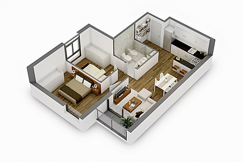 Imagen 8 de 10 de Apartamento 2 Dormitorios - Parque Batlle - Vis