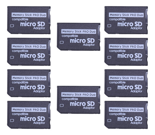 Adaptador De Tarjeta De Memoria Pro Duo Microsd Tf A Ms Sd S