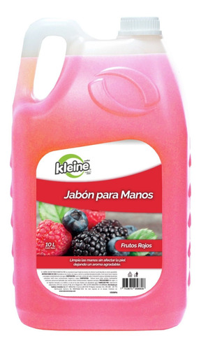 Jabon Liquido Frutos Rojos X10000ml Kleine