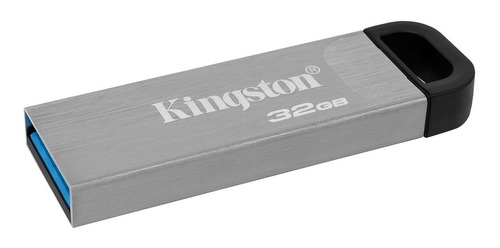 Memoria Usb 32gb Kingston 3.2 Metal Alta Velocidad Dtkn/32gb Nombre Del Diseño Liso Color Gris