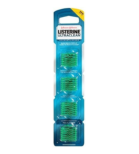 Listerine Ultra Clean Access Jefes Flosser Menta De Recarga,