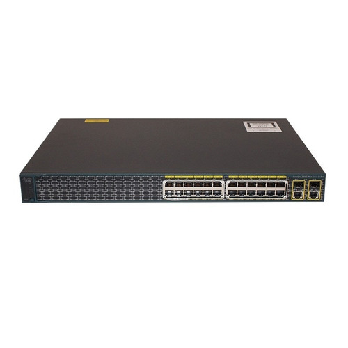 Ws-c2960-24pc-s Cisco 2960 Plus 24 10/100 Poe + 2 T/sfp Lan