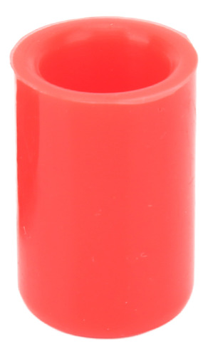 Tapa Obturadora De Silicona Con Extremo Rojo Rojo Para Tubo