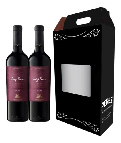 Kit Vino Luigi Bosca Malbec 750ml X2 - Pérez Tienda -  