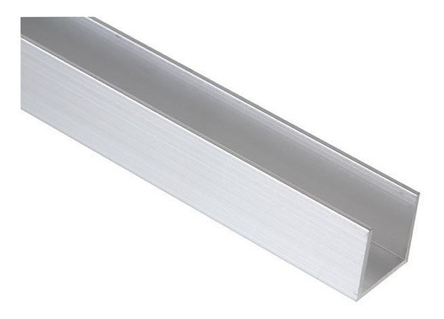 Perfil U De Aluminio Anodizado 10x10x10mm Precio X Metro