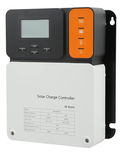 Regulador Panel Solar Mppt Controlador Carga 30a Proteccion