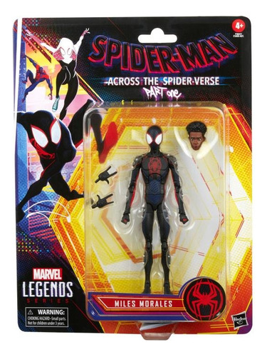 Miles Morales Spider-man Across Spiderverse Marvel Legends