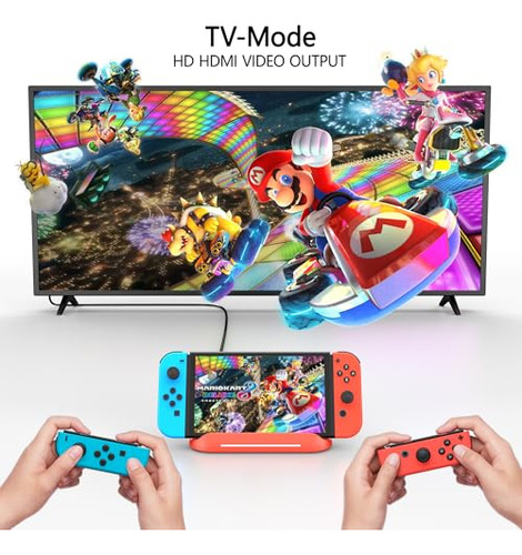 Pack 5 En 1 Docking Station Nintendo Switch Oled Usb C