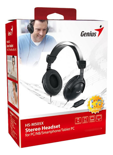 Audífono Multimedia Hs-m505x Genius