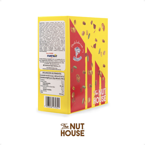 The Nut House - Mezcla Semillas Enchilado C/ Miguelito 25g