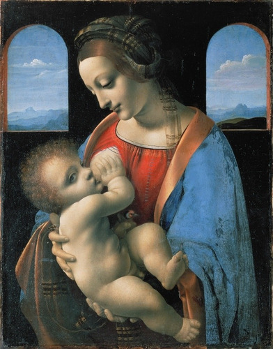 Cuadro Decorativo Madonna Litta De Leonardo Davinci