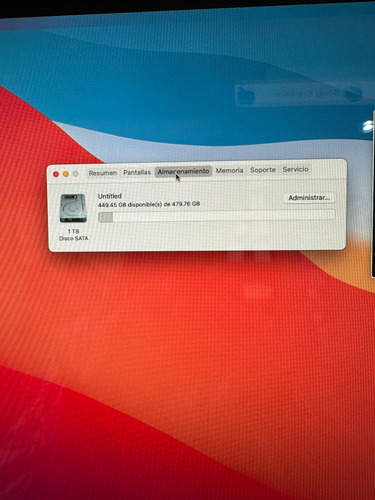 Imac 27 Pulgadas 2011 Mid Plata (Usado)