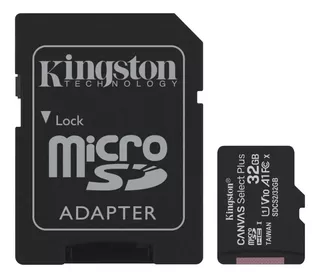 Cartão De Memória Micro Sd Kingston Canvas Plus 32gb 100mb/s