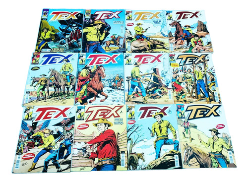 Lote 27 Gibis Coleção Tex Editora Mythos Kit 57-1 (Usado)