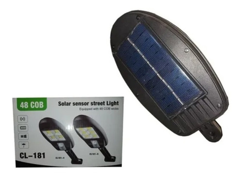 Lámpara Led De Energía Solar Con Sensor De Luz Y Movimiento