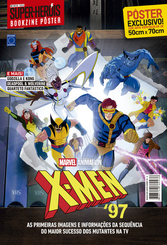 Superpôster Mundo Dos Super-heróis - X-men ´97 - Arte Ext, De Editora Europa., Vol. 1. Editorial Europa, Capa Mole, Edição 2024-04-30 00:00:00 Em Português