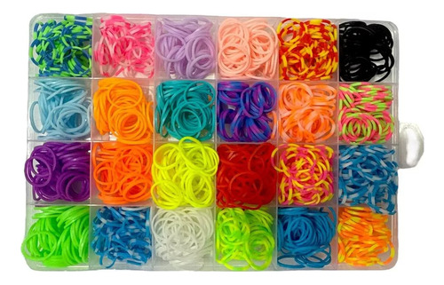 Kit Pulseras Con Gomitas Motricidad Fina Y Juego Educativo