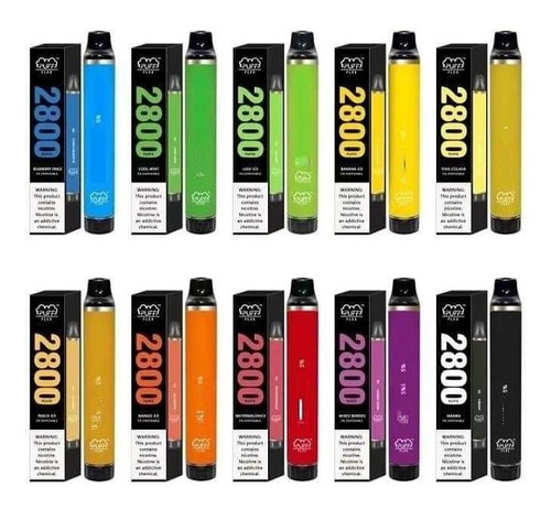 Imagen 2 de 3 de Puff Xxl Vape Vaper 2800 Caladas Original