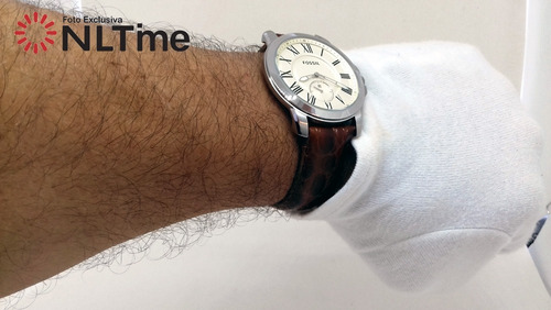 Relógio Fossil Masculino Maculino Slim Fs4963/0xn