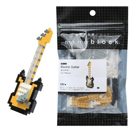 NanoBlock Guitarra Eléctrica 