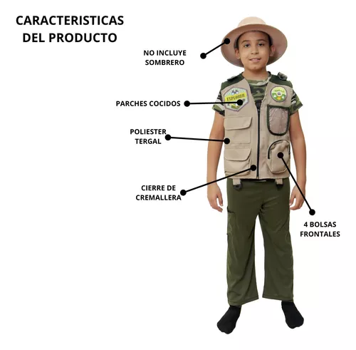 Camaleón Traviesos - Disfraz, Disfraces - Chaleco duro, ideal guardia de  seguridad. Talla M $ 5.000 (Salió en uno de los fardos)