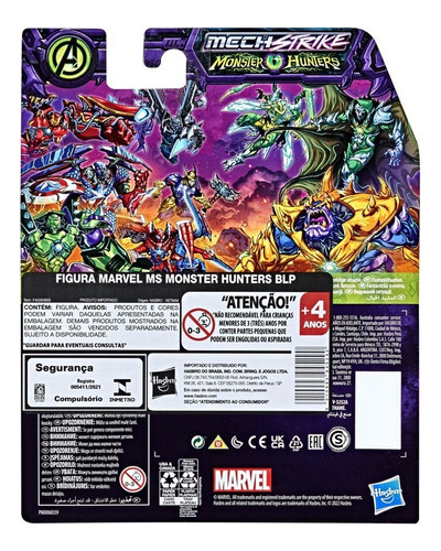 Figura Marvel Mechstrike Monster Hunters Black Panther