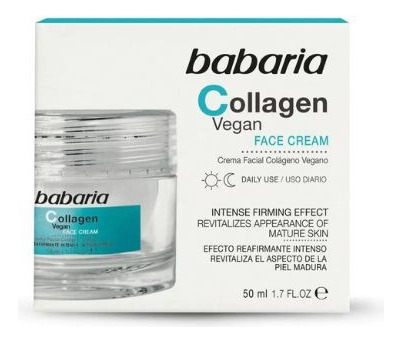 Crema Facial Babaria Collagen - Ml Tipo De Piel Madura/flacida/arrugas